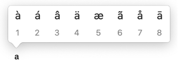 type accents for french in a mac